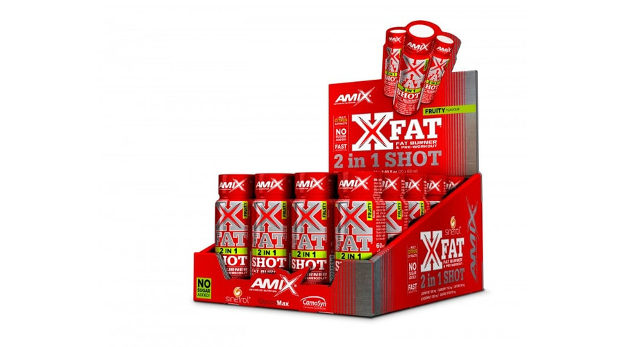XFat 2in1 SHOT 20x60ml AMIX Nutrition