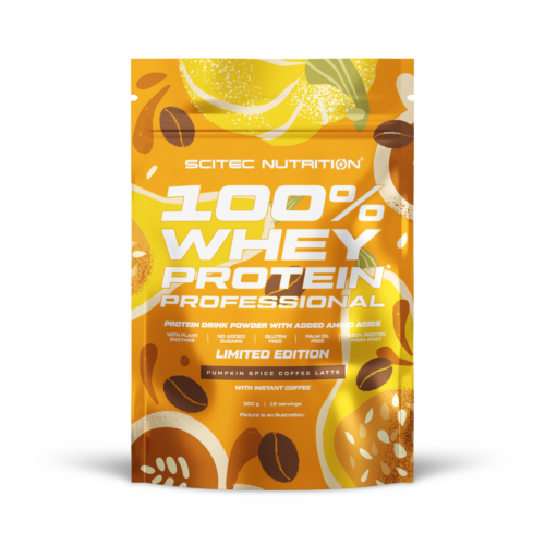 100% Whey Protein Professional 500g pumpkin spice latte Scitec Nutrition