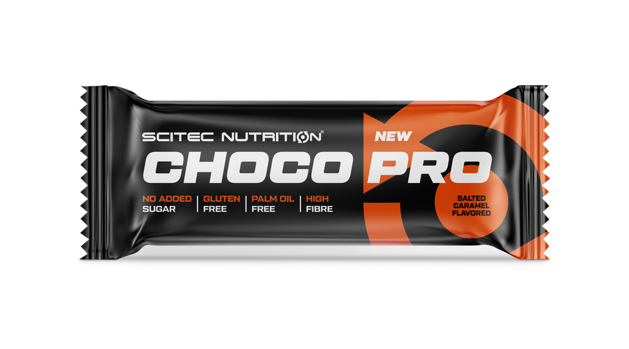Choco Pro proteinszelet 50g sós karamell Scitec Nutrition Choco Pro proteinszelet 50g sós karamell Scitec Nutrition