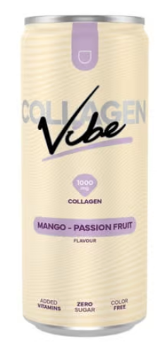 COLLAGEN Vibe 24x330ml Mango-passion fruit Nano Supps