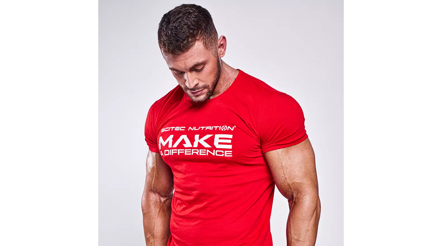 ENZO férfi póló piros M Scitec Nutrition ENZO férfi póló piros M Scitec Nutrition