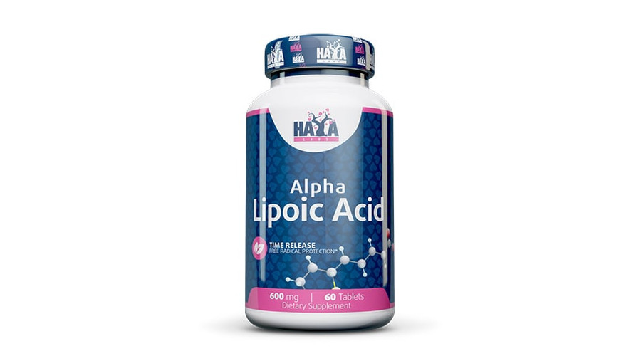 Alpha Lipoic Acid /Time Release/ 600mg 60 tabl. HAYA LABS