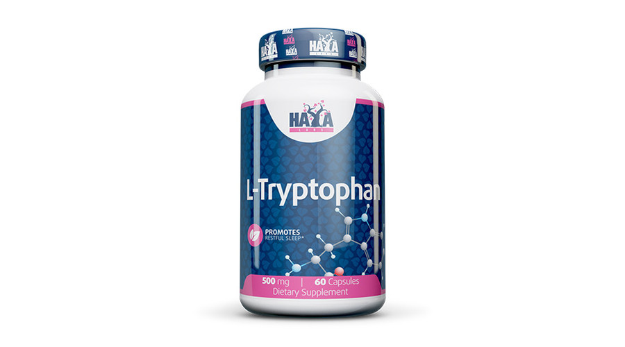 L-Tryptophan 500mg 60 kapsz. HAYA LABS L-Tryptophan 500mg 60 kapsz. HAYA LABS