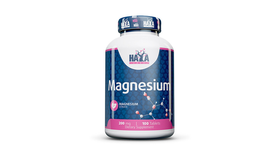 Magnesium Citrate 200mg 100 tabl. HAYA LABS