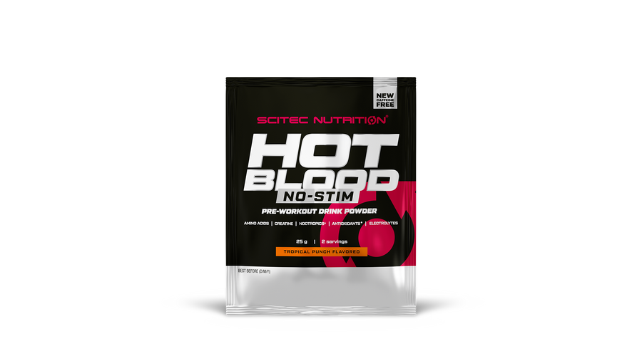 Hot Blood No-Stim 25g narancs dzsúz Scitec Nutrition Hot Blood No-Stim 25g narancs dzsúz Scitec Nutrition