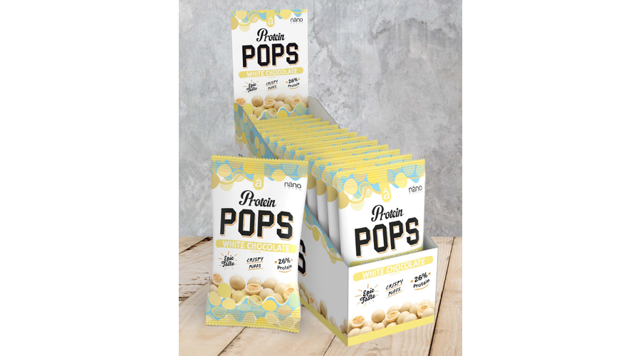Protein POPS 12x38g white chocolate Nano Supps Protein POPS 12x38g white chocolate Nano Supps