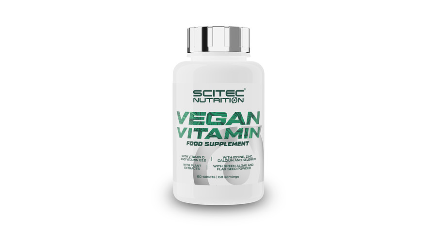 Vegan Vitamin 60 tabl. Scitec Nutrition Vegan Vitamin 60 tabl. Scitec Nutrition