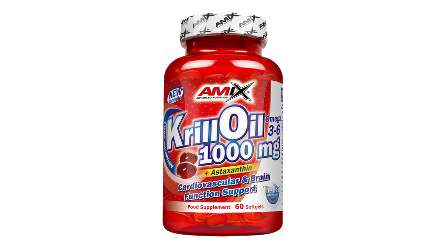 Krill Oil 1000mg 60 lágykapsz. AMIX Nutrition