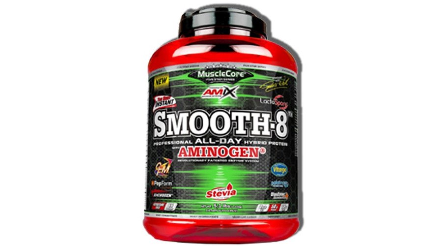MuscleCore® DW – Smooth-8™ Hybrid Protein 2300g Double Chocolate AMIX Nutrition