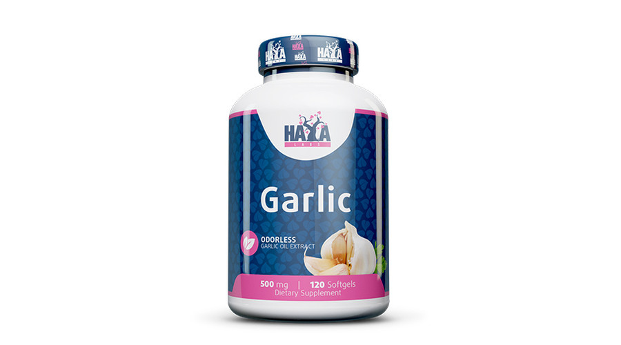 Odorless Garlic 500mg 120 lágykapsz. HAYA LABS Odorless Garlic 500mg 120 lágykapsz. HAYA LABS