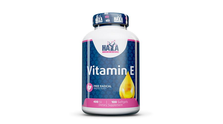 Vitamin E 400 IU 100 lágykapsz. HAYA LABS