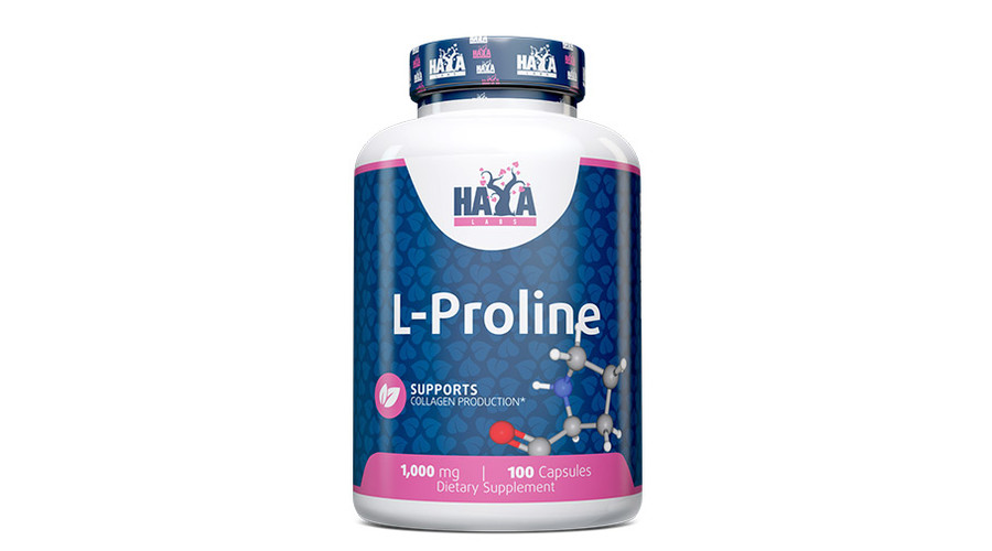 L-Proline 500mg 100 kapsz. HAYA LABS