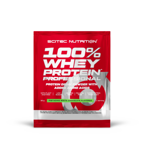 100% Whey Protein Professional 30g pisztácia-fehércsokoládé Scitec Nutrition