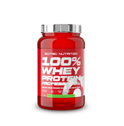 100% Whey Protein Professional 920g pisztácia-fehércsokoládé Scitec Nutrition