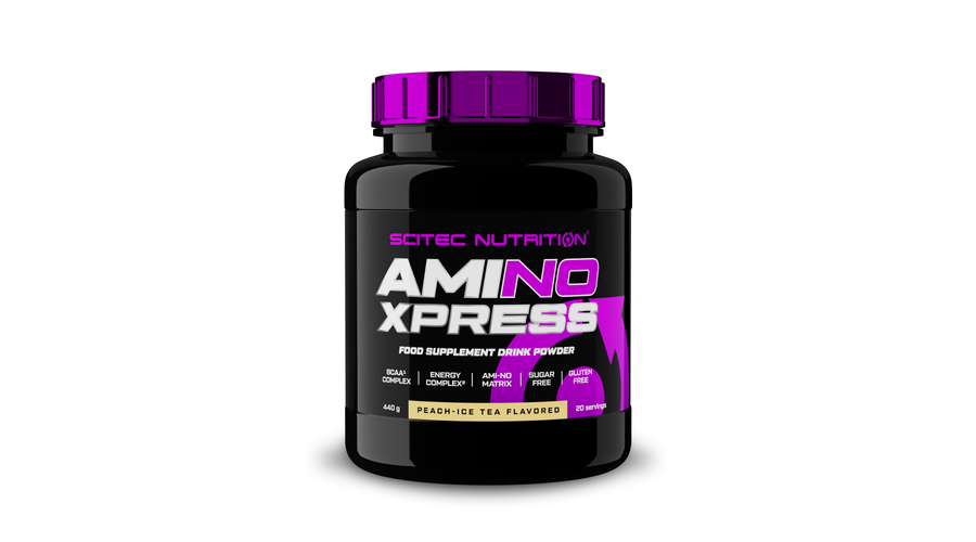 Ami-No Xpress 440g őszibarack-jeges tea Scitec Nutrition Ami-No Xpress 440g őszibarack-jeges tea Scitec Nutrition