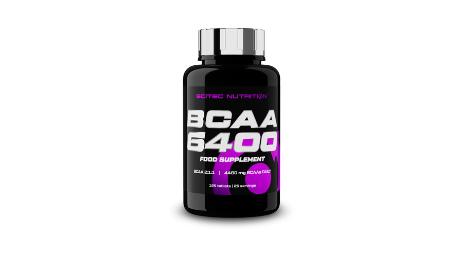 BCAA 6400 125 tabl. Scitec Nutrition BCAA 6400 125 tabl. Scitec Nutrition