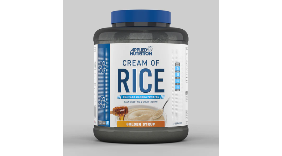 Cream of Rice 2000g golden syrup Applied Nutrition