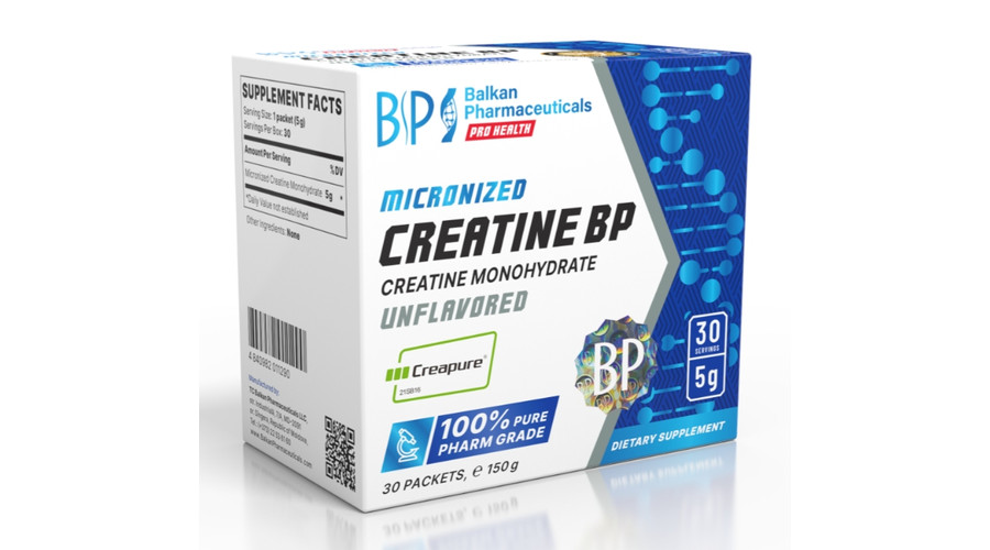 Creatine BP 30x5g ízesítetlen Balkan Pharmaceuticals Creatine BP 30x5g ízesítetlen Balkan Pharmaceuticals