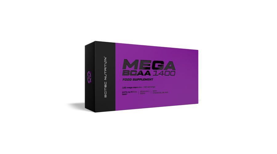 Mega BCAA 1400 120 kapsz. Scitec Nutrition