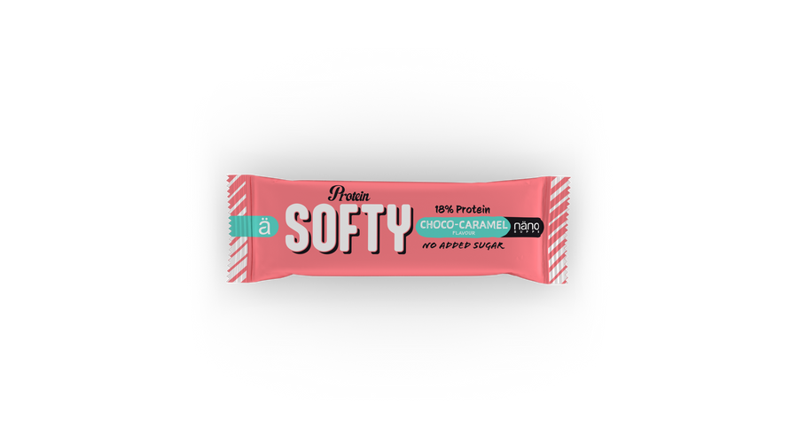 Protein SOFTY szelet 33,3g choco-caramel Nano Supps Protein SOFTY szelet 33,3g choco-caramel Nano Supps