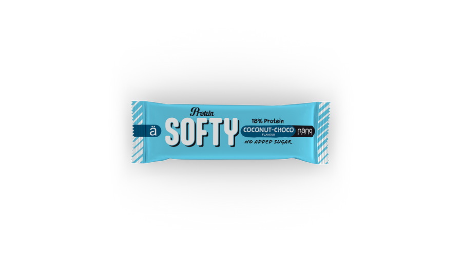 Protein SOFTY szelet 33,3g coconut-choco Nano Supps Protein SOFTY szelet 33,3g coconut-choco Nano Supps