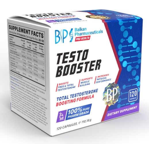 TestoBooster 120 kapsz. Balkan Pharmaceuticals