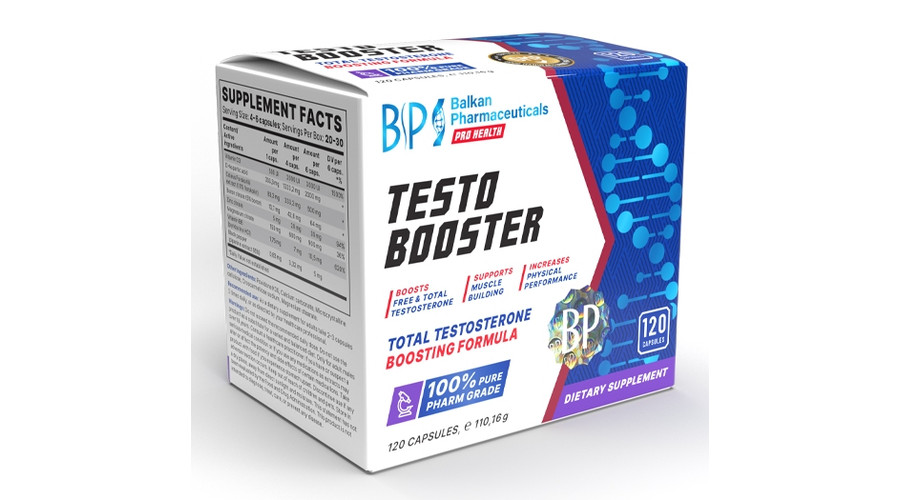 TestoBooster 120 kapsz. Balkan Pharmaceuticals TestoBooster 120 kapsz. Balkan Pharmaceuticals
