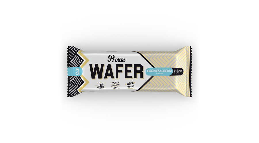 Protein WAFER szelet 40g cookies&cream Nano Supps Protein WAFER szelet 40g cookies&cream Nano Supps