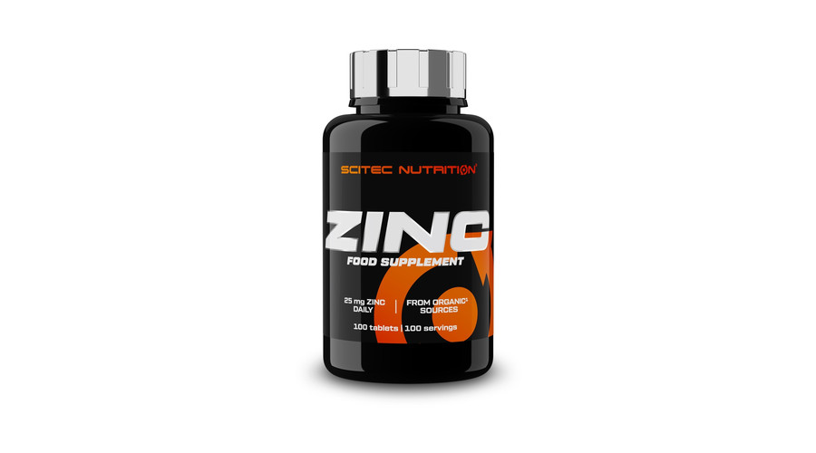 Zinc (25mg) 100 tabl. Scitec Essentials Zinc (25mg) 100 tabl. Scitec Essentials