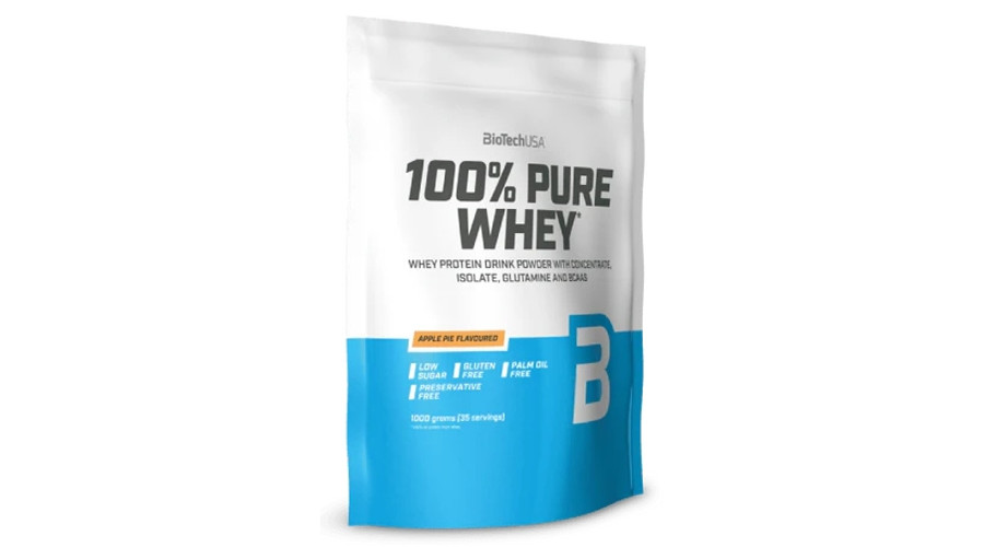 Image of 100% Pure Whey 1000 g almás pite BioTechUSA