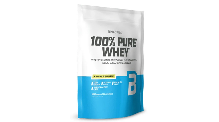 Image of 100% Pure Whey 1000 g banán BioTechUSA