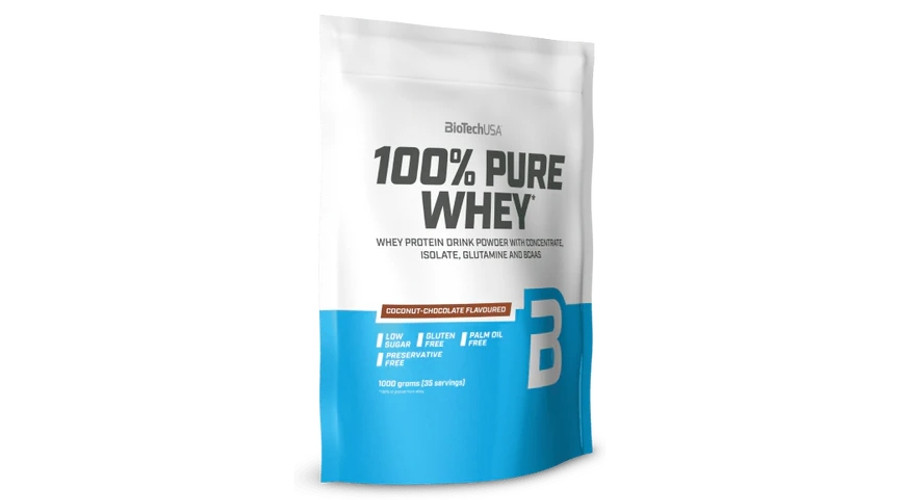Image of 100% Pure Whey 1000 g csokoládé-kókusz BioTechUSA