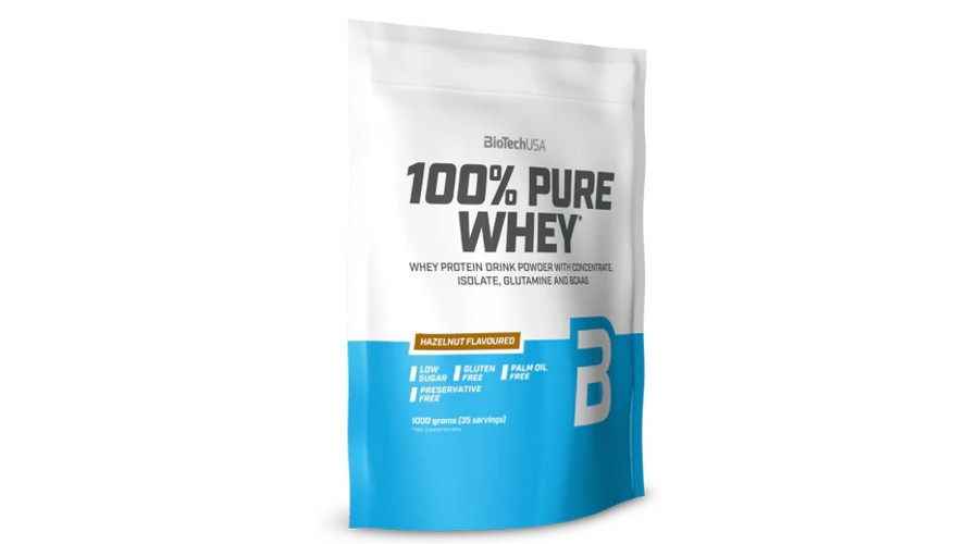Image of 100% Pure Whey 1000 g mogyoró BioTechUSA