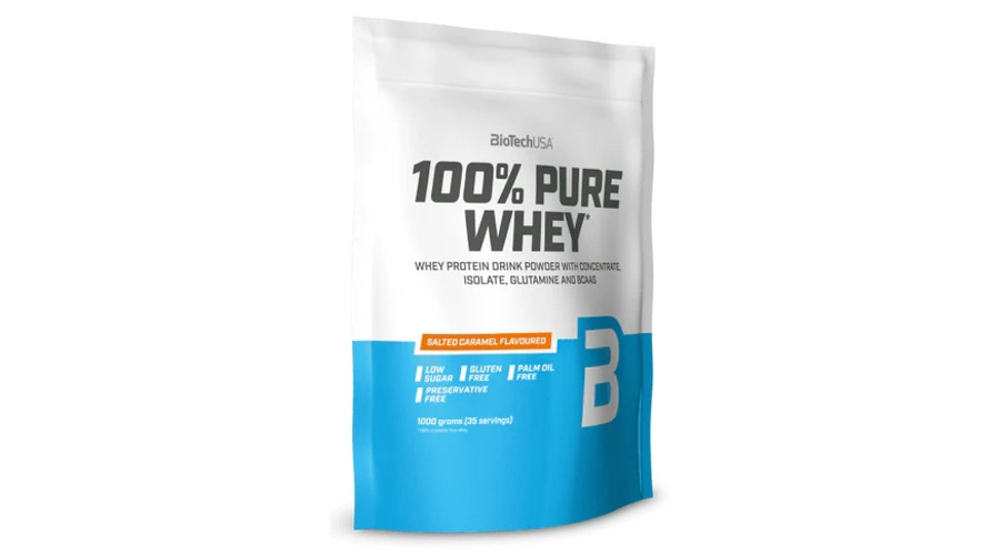 Image of 100% Pure Whey 1000 g sós karamell BioTechUSA