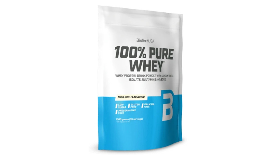 Image of 100% Pure Whey 1000 g tejberizs BioTechUSA