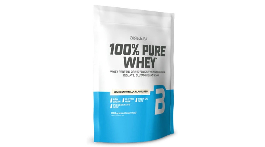 100% Pure Whey 1000 g bourbon vanília BioTechUSA 100% Pure Whey 1000 g bourbon vanília BioTechUSA