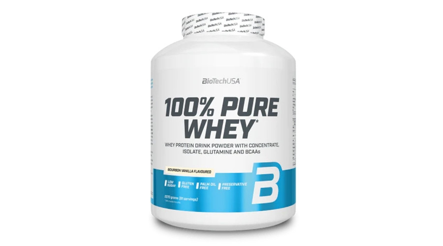 Image of 100% Pure Whey 2270 g bourbon vanília BioTechUSA
