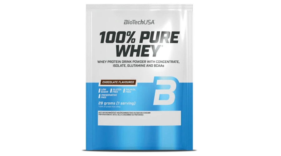 100% Pure Whey 28 g csokoládé BioTechUSA 100% Pure Whey 28 g csokoládé BioTechUSA