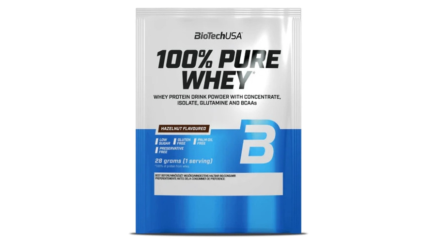 Image of 100% Pure Whey 28 g almás pite BioTechUSA
