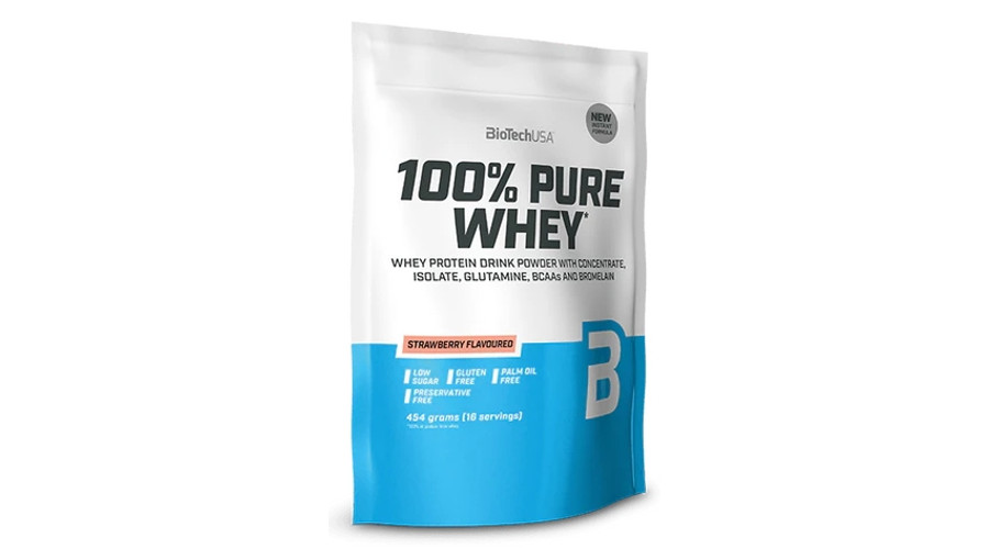 Image of 100% Pure Whey 454 g eper BioTechUSA