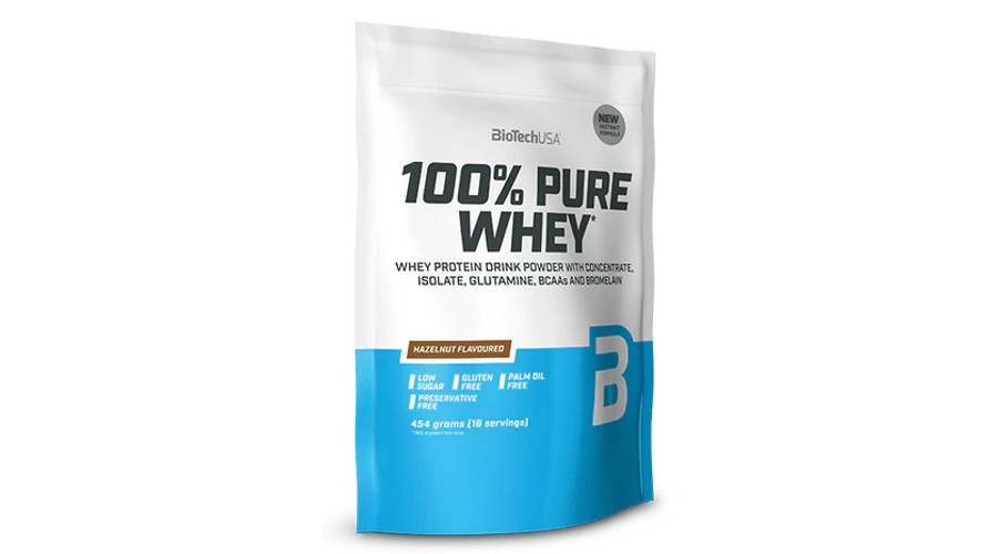 Image of 100% Pure Whey 454 g ízesítetlen BioTechUSA