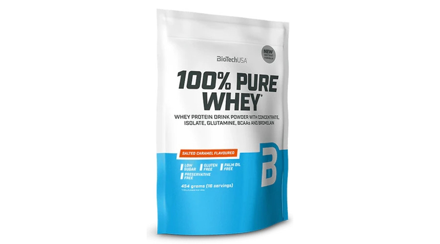 Image of 100% Pure Whey 454 g sós karamell BioTechUSA