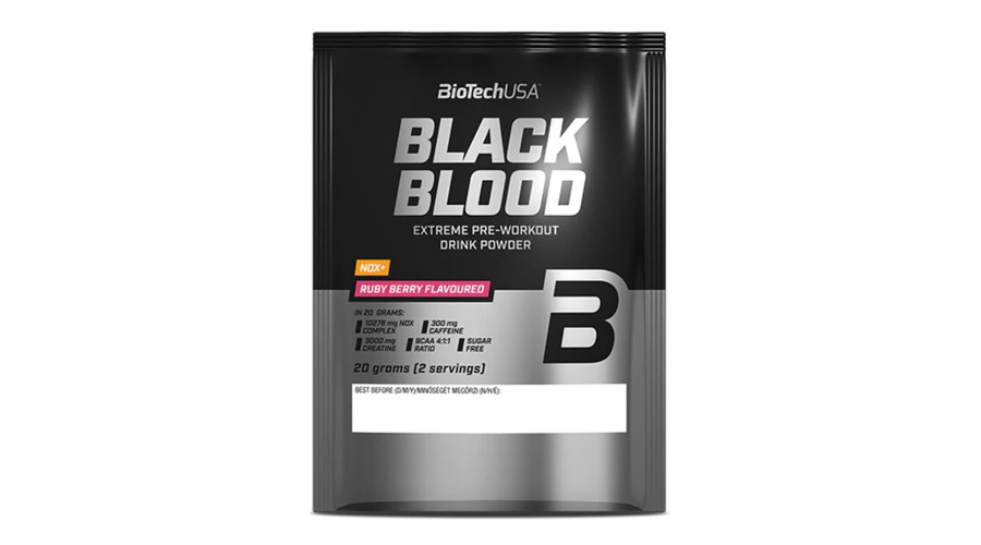 Black Blood NOX+ 20 g ruby berry BioTechUSA Black Blood NOX+ 20 g ruby berry BioTechUSA