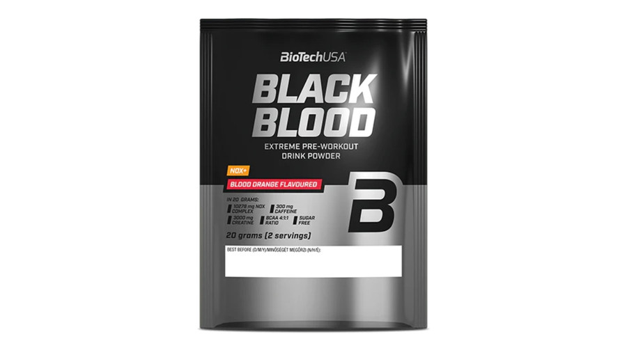Black Blood NOX+ 20 g vérnarancs BioTechUSA Black Blood NOX+ 20 g vérnarancs BioTechUSA