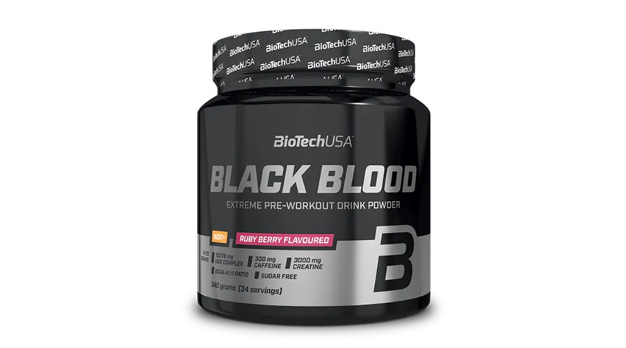 Black Blood NOX+ 340 g ruby berry BioTechUSA Black Blood NOX+ 340 g ruby berry BioTechUSA