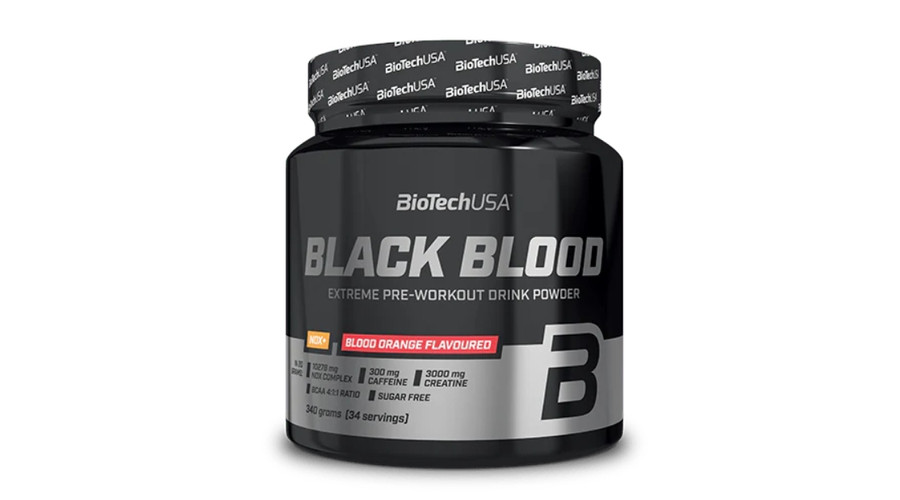 Black Blood NOX+ 340 g vérnarancs BioTechUSA Black Blood NOX+ 340 g vérnarancs BioTechUSA