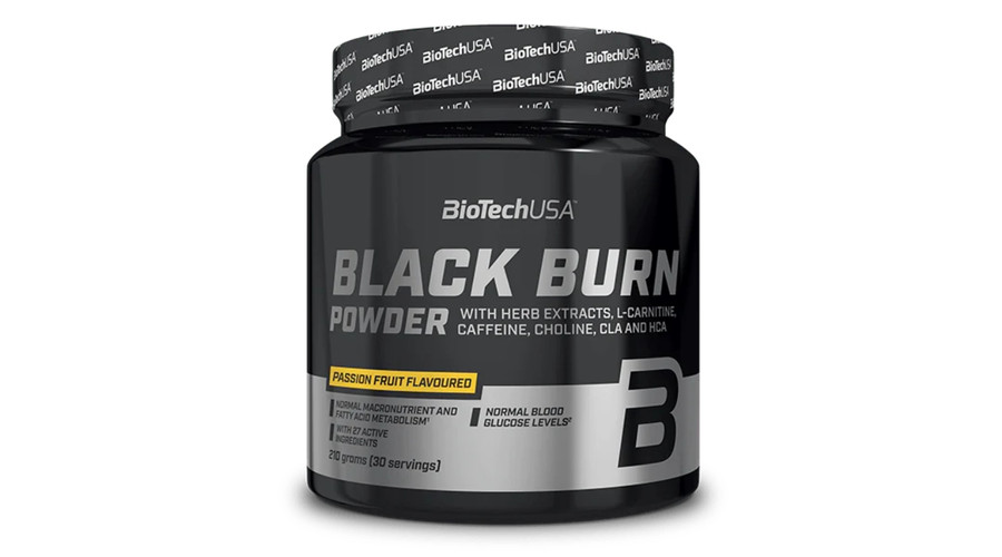 Black Burn italpor 210 g passion fruit BioTechUSA Black Burn italpor 210 g passion fruit BioTechUSA