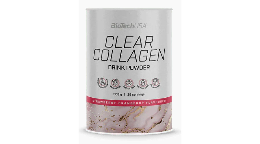 Clear Collagen 308 g eper-vörösáfonya BioTechUSA