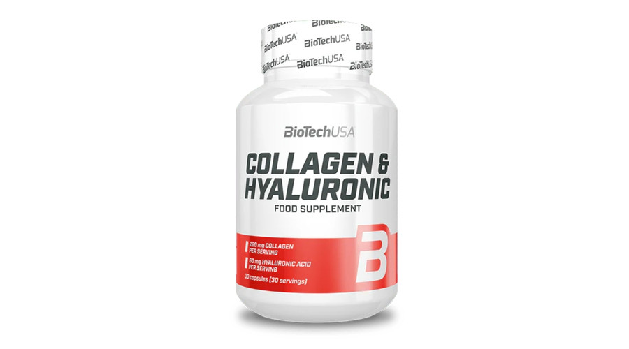 Collagen & Hyaluronic 30 kapsz. BioTechUSA Collagen & Hyaluronic 30 kapsz. BioTechUSA