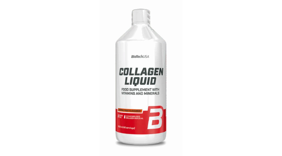 Collagen Liquid 1000 ml trópusi gyümölcs BioTechUSA Collagen Liquid 1000 ml trópusi gyümölcs BioTechUSA